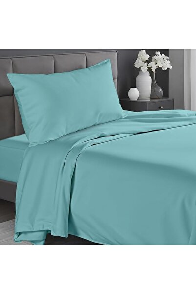 Infinitee Xclusives Light Blue Twin Bed Sheet Set – 3 Piece Bed Sheet Set – T...
