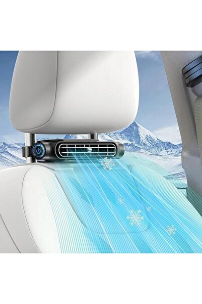 GENERAL USB Car Seat Cooling Fan, Portable Car Seat Fan, USB Powered Adjustab...