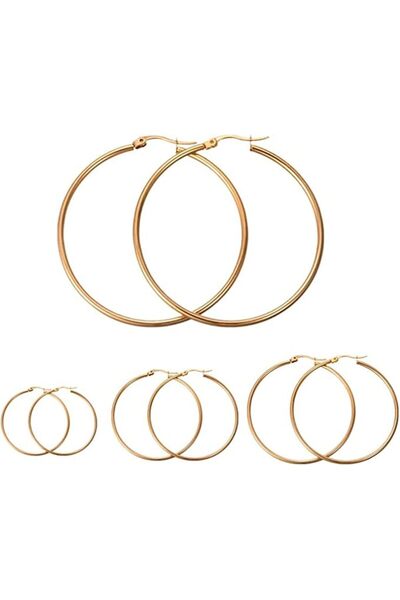 GENERAL Hoop Earrings for Women, Huggie Hypoallergenic Cartilage Piercing Ear...