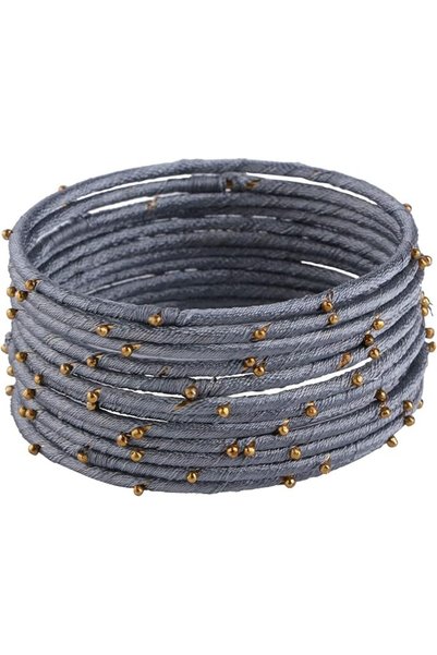 Efulgenz Indian Bangles for Women Indian Silk Thread Bangles Fashion Jewelry ...