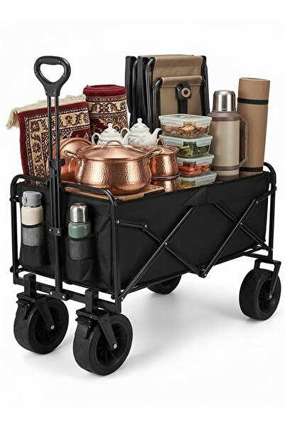 Beauenty Folding Wagon, Garden Cart & Multipurpose Shopping Carts – Collapsib...