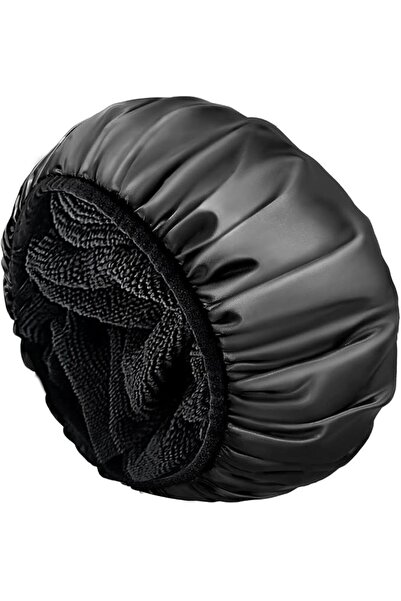 ASKIND Shower Cap, Extra Large Triple Layer Bathing Cap with Dry Hair Functio...