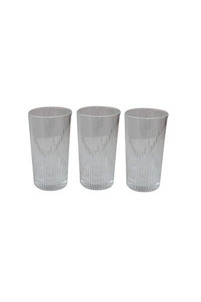 Generic Transparent Glass Cup Set 3 Pieces 290 ml Z9092