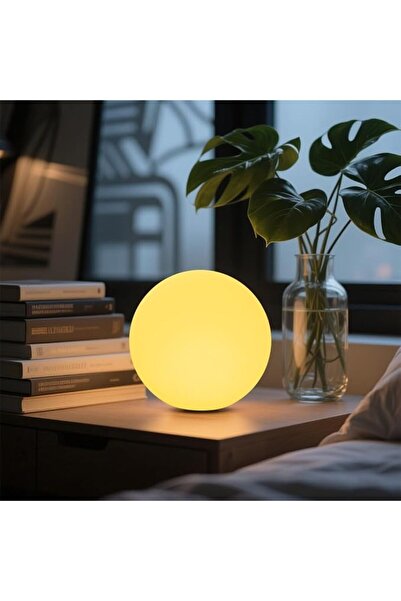 GENERAL مصباح LED كروي لاسلكي مقاس 6 انش للاطفال، مصباح ليلي متغير اللون RGB ...