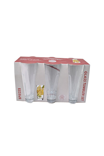 Generic Glass Juice Cups Set, 6 Pieces, Plain, Model Z8679