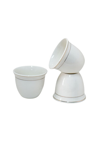Generic Ceramic Coffee Cup Set, 12 Pieces, Large