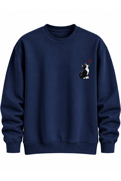 ENB1R MODA Φούτερ Unisex με λαιμόκοψη ποδηλάτου και ελάχιστο σχέδιο, άνετη εφ...