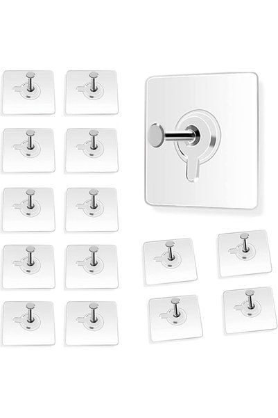 SYOSI Stainless Steel No-Drill Wall Picture Frame Hooks, Heavy Duty Self-Adhe...