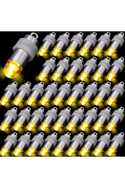 SYOSI 40 قطعة من أضواء البالونات LED، إضاءة صغيرة مقاومة للماء بوقت تشغيل طوي...