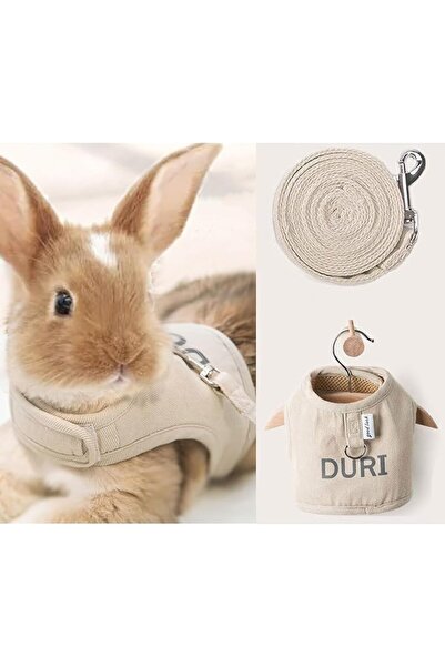 GENERAL KASTWAVE Escape-Proof Rabbit Harness Leash Set - Adjustable Pet Vest ...