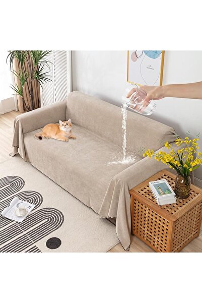 VAODO 180 * 130cm Waterproof Sofa Cover, Edged Couch Cover,for Sectional Sofa...