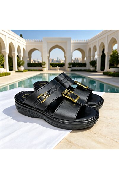 WUXIAO MALL صندل بكعب ويدج، شبشب مفتوح من الأمام بمشبك ذهبي مزدوج الخيوط، نعل...
