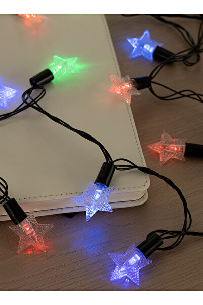 Lawazim 50-LED Star-Shaped String Lights - 7m Fairy Lights with BS/UK Plug fo...