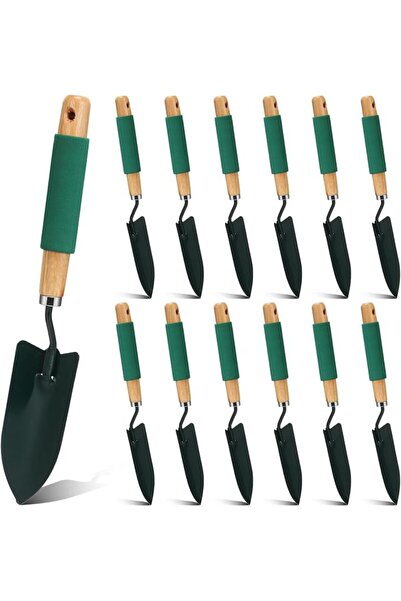 KASTWAVE 12 Pcs Gardening Shovel Set, Heavy Duty Gardening Shovel, 14 Inch Wo...