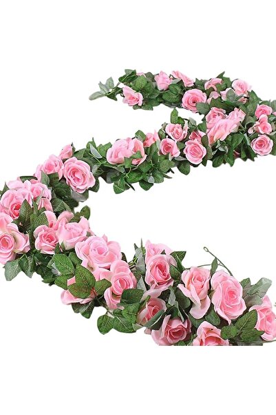 NALACAL 16 FT Fake Rose Vine Garland Artificial Flowers Plants Hanging Rose I...
