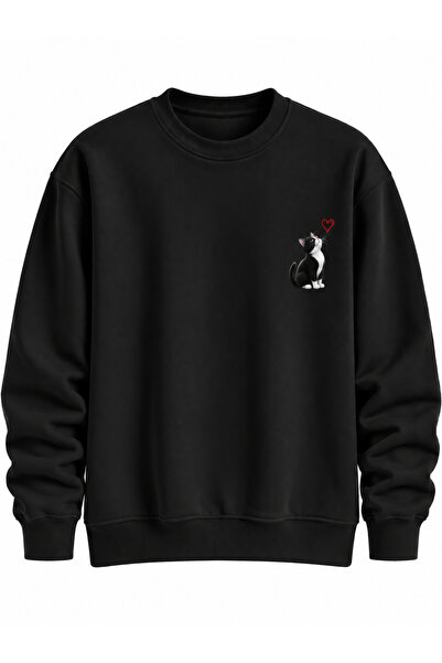 ENB1R MODA Φούτερ Unisex με λαιμόκοψη ποδηλάτου και ελάχιστο σχέδιο, άνετη εφ...