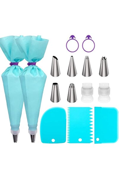 GENERAL Piping Bags and Tips Set, Reusable Piping Bags, Frosting Piping Kit f...