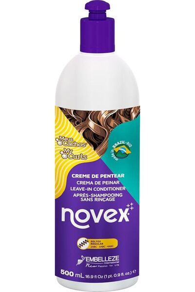 NOVEX منتج العناية بالشعر ماي كيرلز ميموريزر، بلسم بدون شطف، 17.6 أونصة.