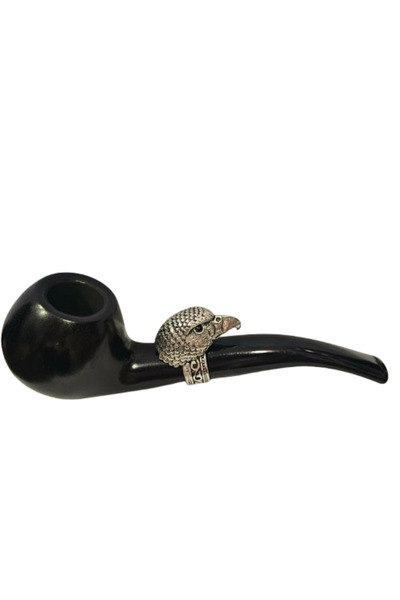 Generic Brand Pipă de tutun, Eagle, lemn/plastic, cu filtru