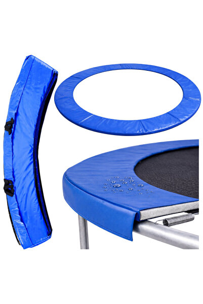 LEAN Placă de protecție pentru trambulină, albastră, 244-252 cm (8 ft)