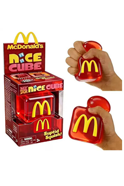 DEVU NeeDoh Nice Cube Suptid Squish - McDonalds