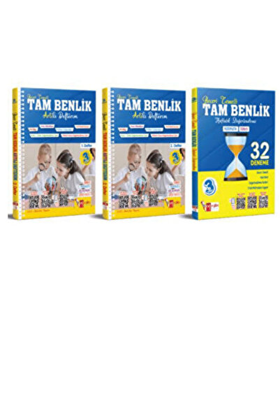 Artı Eğitim Yayınları 3 SINIF TAM BENLİK DEFTER SETİ