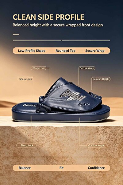 Amity Footwear KSA Handmade Embroidered Slip-On Men's Slippers |   Soft Leath...