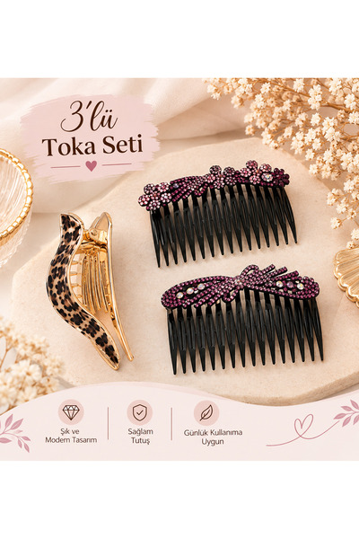 Seçkin Trend مجموعة مشابك أنيقة وراقية رقم 1