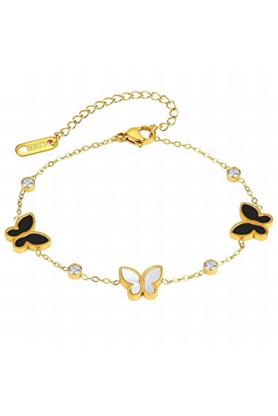 Generic Brand Bella Flutter Bracelet - 18K Gold-Plated Stainless Steel