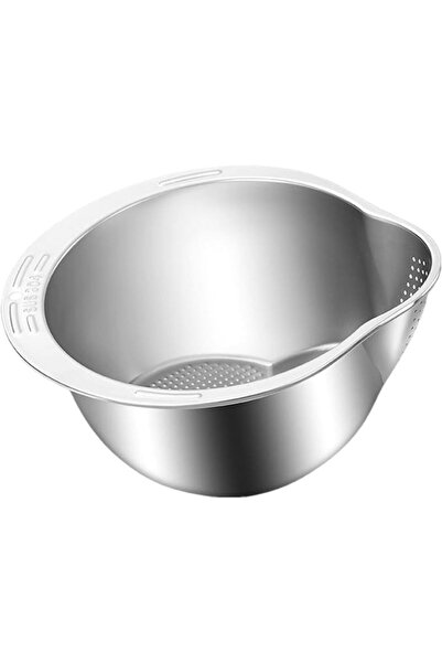 GENERAL Stainless Steel Rice Washing Bowl Rice Washing Drain Basket Japanese ...