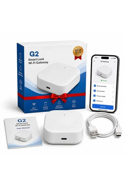 DarTech بوابة TTLock BLE، جسر واي فاي لقفل الباب الذكي، تحكم عن بعد عبر التطب...