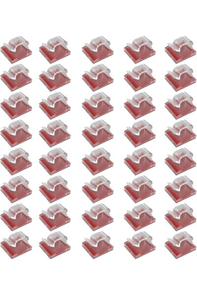 ZELLYA Adhesive Cable Clips Wall Wire Holder Cord Organizer Clips,100Pcs Cabl...