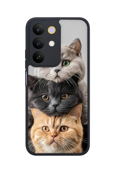 realme C85 5g Compatible Cat Tower Patterned Camera Protected Shockproof Case