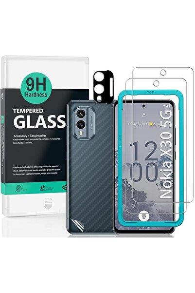 GENERAL Aibay Winde Screen Protector for Nokia X30 5g Tempered Glass 2-Pack 9...
