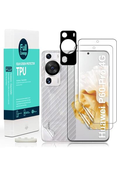 GENERAL Aibay Winde Screen Protector for Huawei P60 Pro 4g Pu Film 4Pcs Anti-Oil