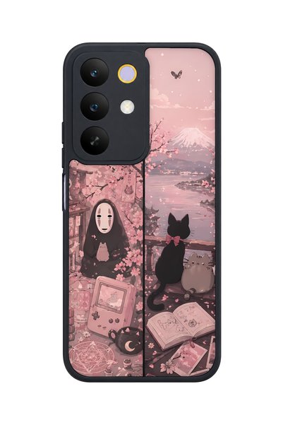 realme C85 5g Compatible Ghibli Patterned Camera Protected Shockproof Case