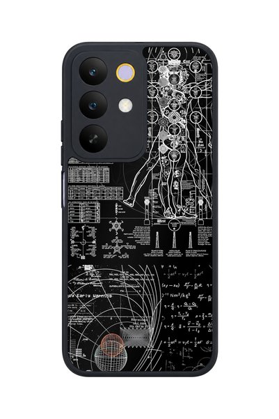 realme C85 5g Compatible Anatomy Patterned Camera Protected Shockproof Case