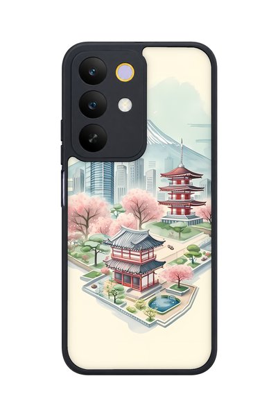 realme C85 5g Compatible Tokyo Pattern Shockproof Case with Camera Protection