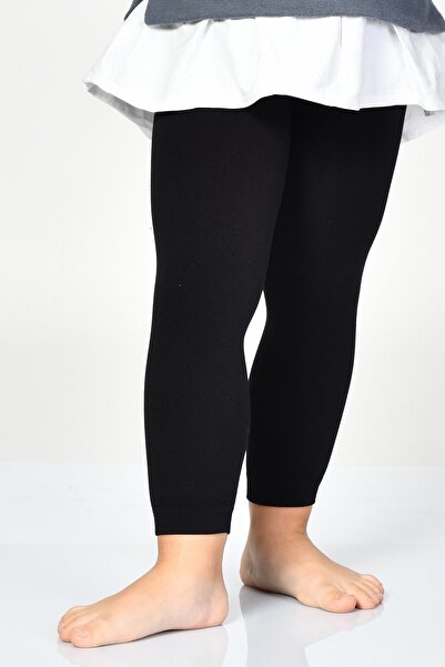 Dore Çorap Girl's Thermal 200 Denier Tights - Black