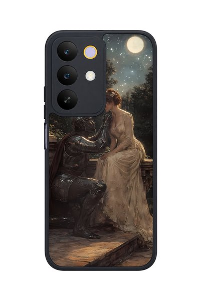 realme حافظة مقاومة للصدمات متوافقة مع C85 5G بنمط Love's Knight مع حماية للك...
