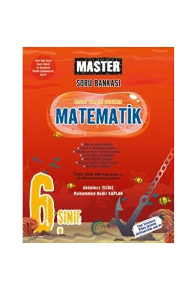 Kapadokya Yayınları 6 SINIF MASTER MATEMATİK SORU BANKASI OKYANUS