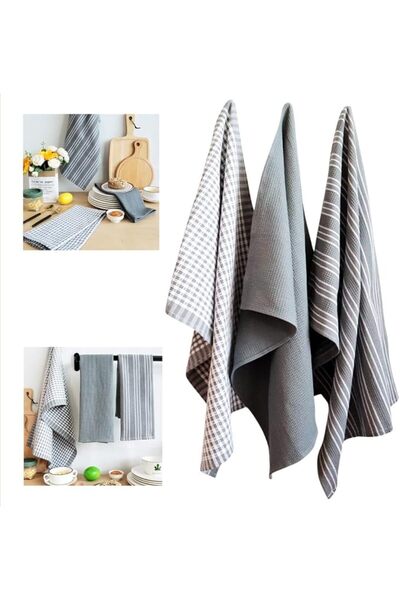 Generic Dish Towels, 100% Cotton Incredibly Soft Absorbent Kitchen Towels, 45...