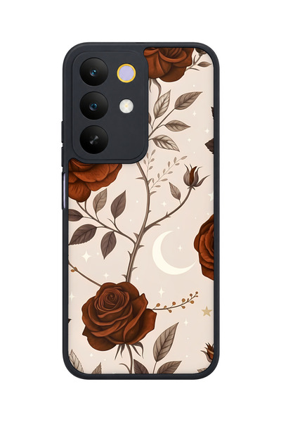 realme C85 5g Compatible Roses Patterned Camera Protected Shockproof Case