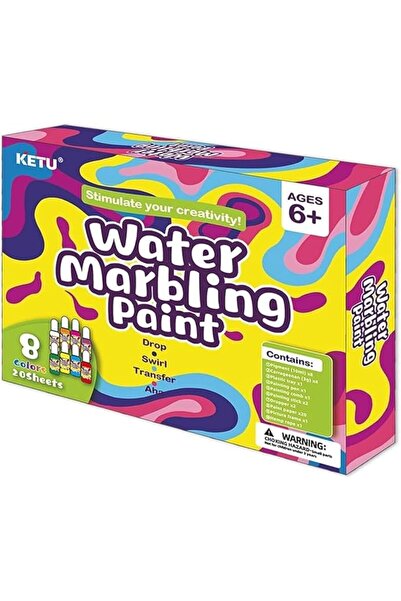 Alybrol Marbling Paint Art Kit for Kids, Water Marble Art, Arts and Crafts fo...