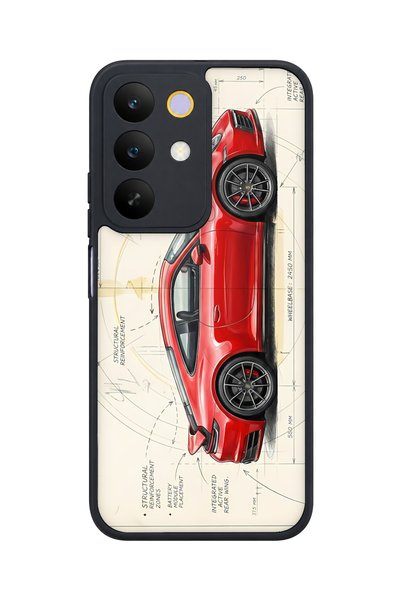 realme C85 5g Compatible Concept Patterned Camera Protected Shockproof Case