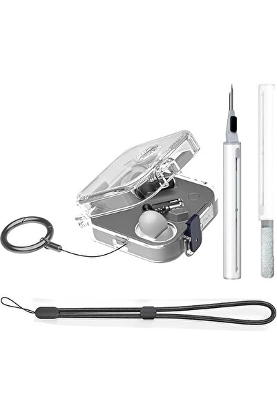 GENERAL Clear Secure Lock Case Compatible with Nothing Ear (3) Wireless Earbu...