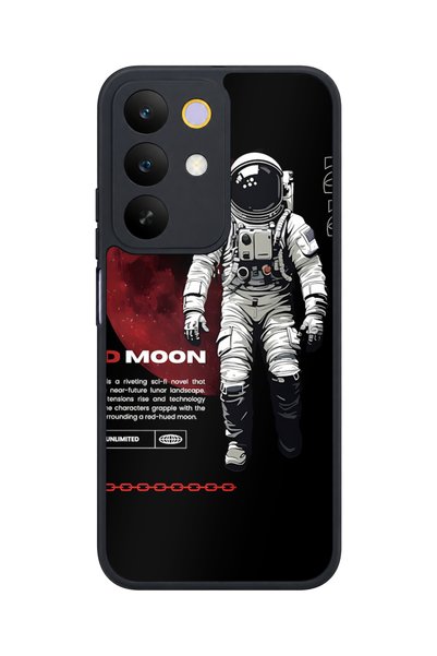 realme حافظة مقاومة للصدمات متوافقة مع كاميرا C85 5G بنمط رائد الفضاء