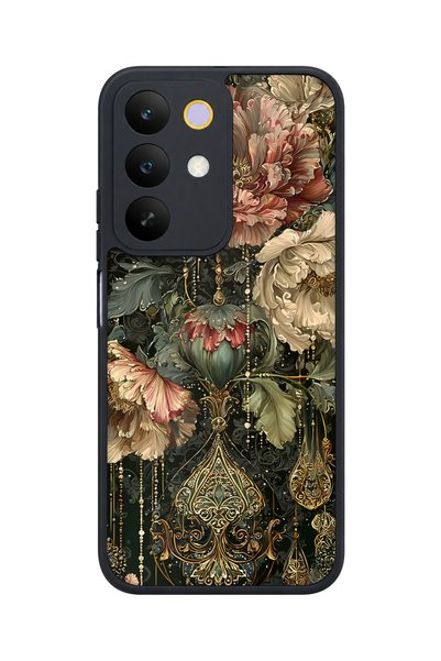 realme C85 5g Compatible Peony Patterned Camera Protected Shockproof Case