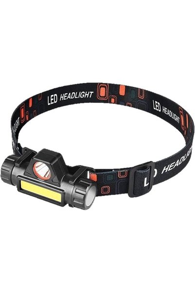 GoodTool Magnetic USB Rechargeable Headlamp - Dual Light (Spot & Flood) LED H...