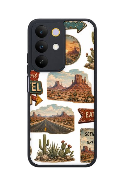 realme C85 5g Compatible Route Patterned Camera Protected Shockproof Case